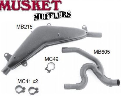 bmw motorcycle muffler