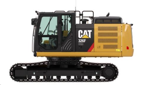Caterpillar 326 F Muffler from MLB Musket Mufflers NZ