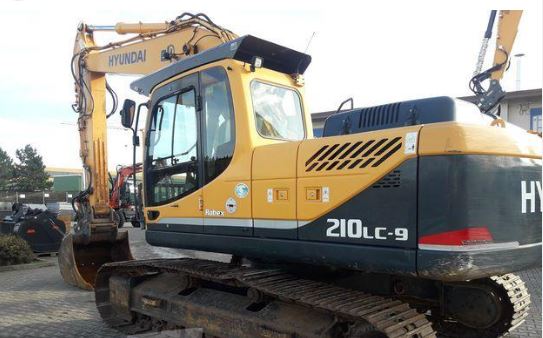 Hyundai R210-9 Muffler Musket