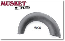 pressed-bends-50-dia-70-dia-x-240-oa-muffler-silencer-musket-mufflers