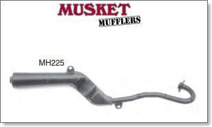 honda-xl100-sb-complete-twin-shock-muffler-silencer