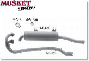 Kawasaki mufflers exhaust deals