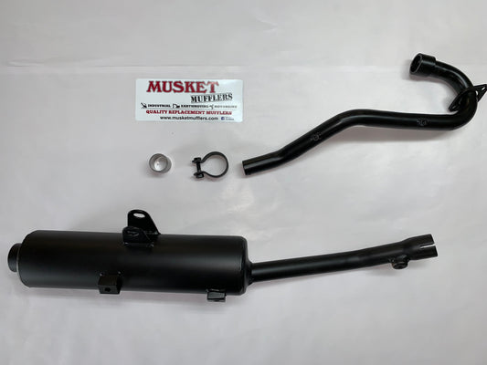 HONDA CRF 150 F HEADER PIPE MUSKET MUFFLER