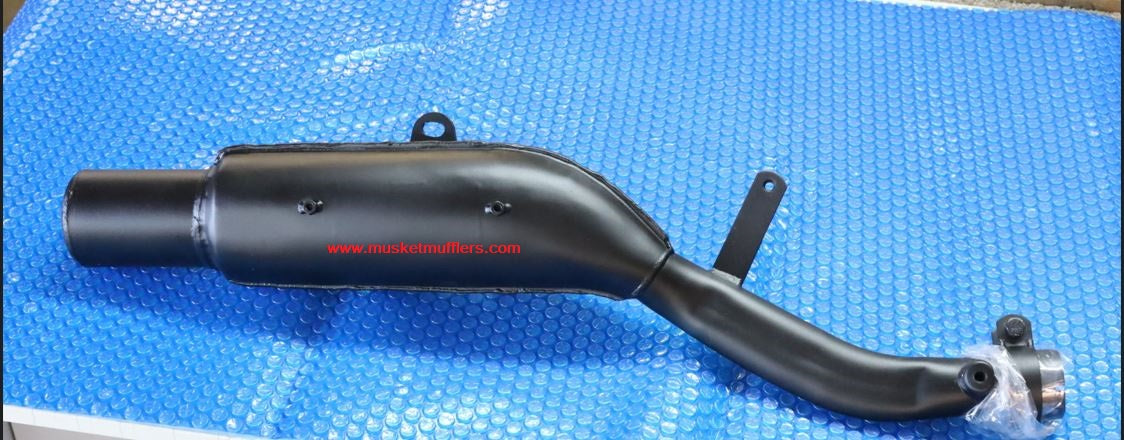 Musket Mufflers XL500 Honda Muffler 