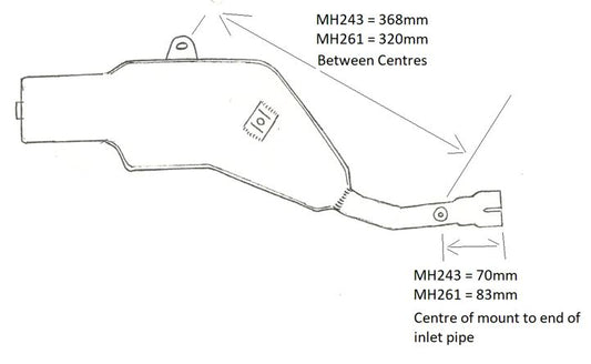 Honda XR350 R Muffler / Silencer | Musket Mufflers