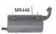 Kawasaki Mule 550 Muffler Musket NZ 