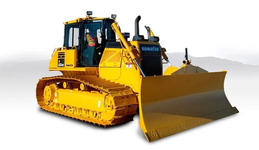 Komatsu D65PX-17 Muffler DPF delete Musket Mufflers