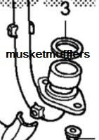 CRF 50 Header Repair Part Musket Mufflers NZ