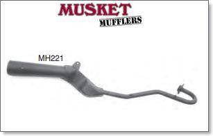 honda-xl75-complete-muffler-silencer