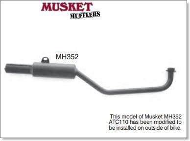 honda-atc110-z-a-complete-muffler-silencer