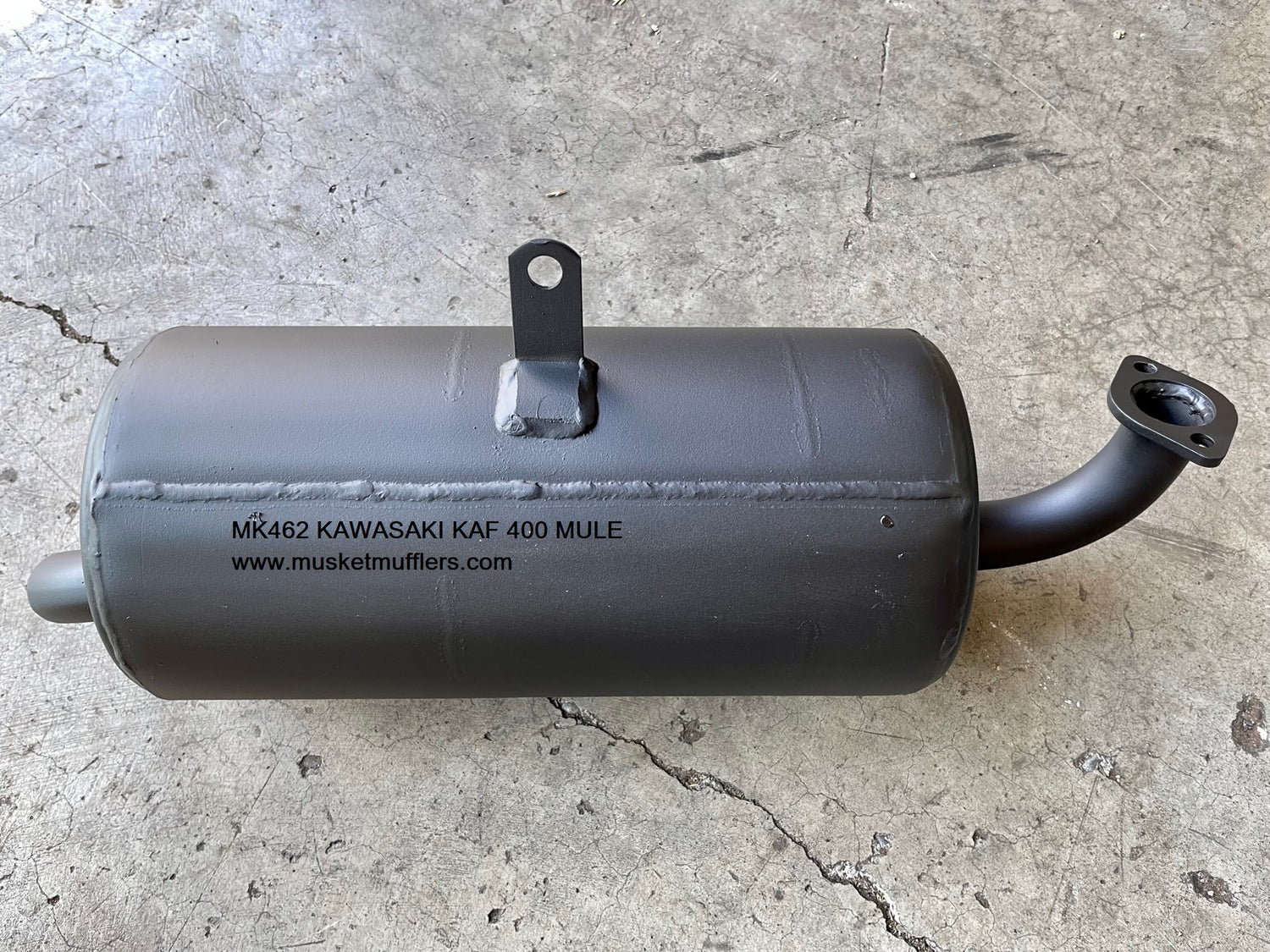 Kawasaki KAF 400 Muffler silencer NZ Musket Mufflers